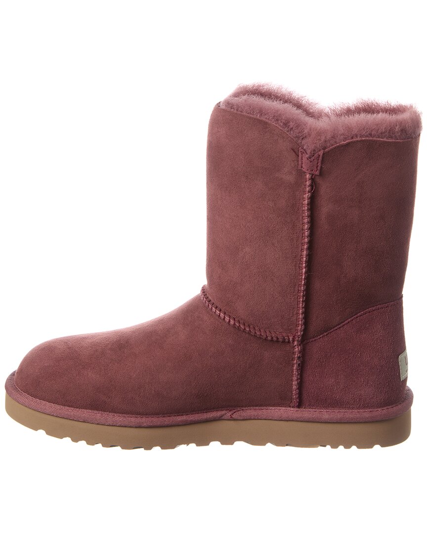 UGG Bailey Button Suede & Shearling Boot