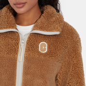 Coach Outlet Tonal Sherpa Zip Up