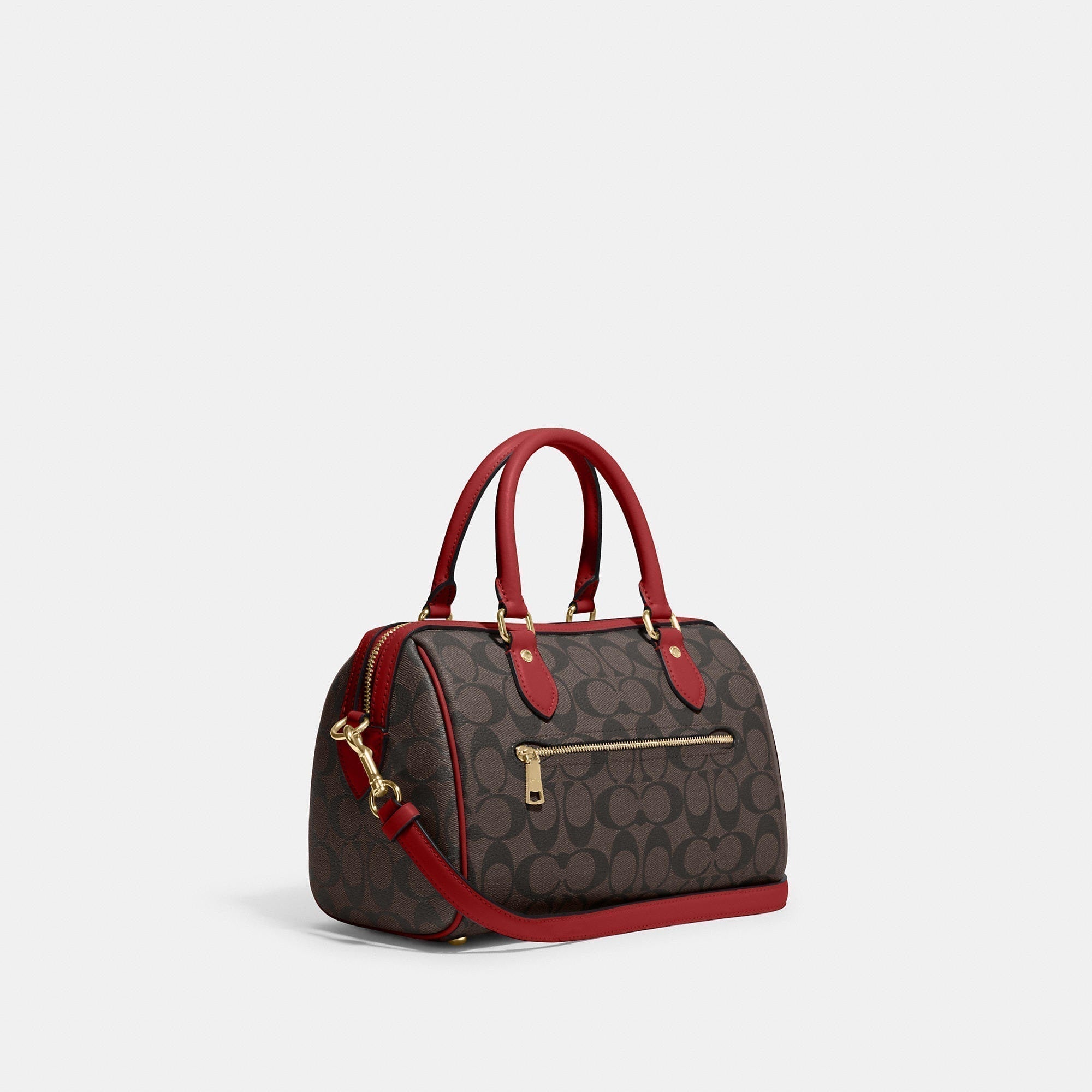 Coach Outlet Rowan Satchel In Signature Canvas