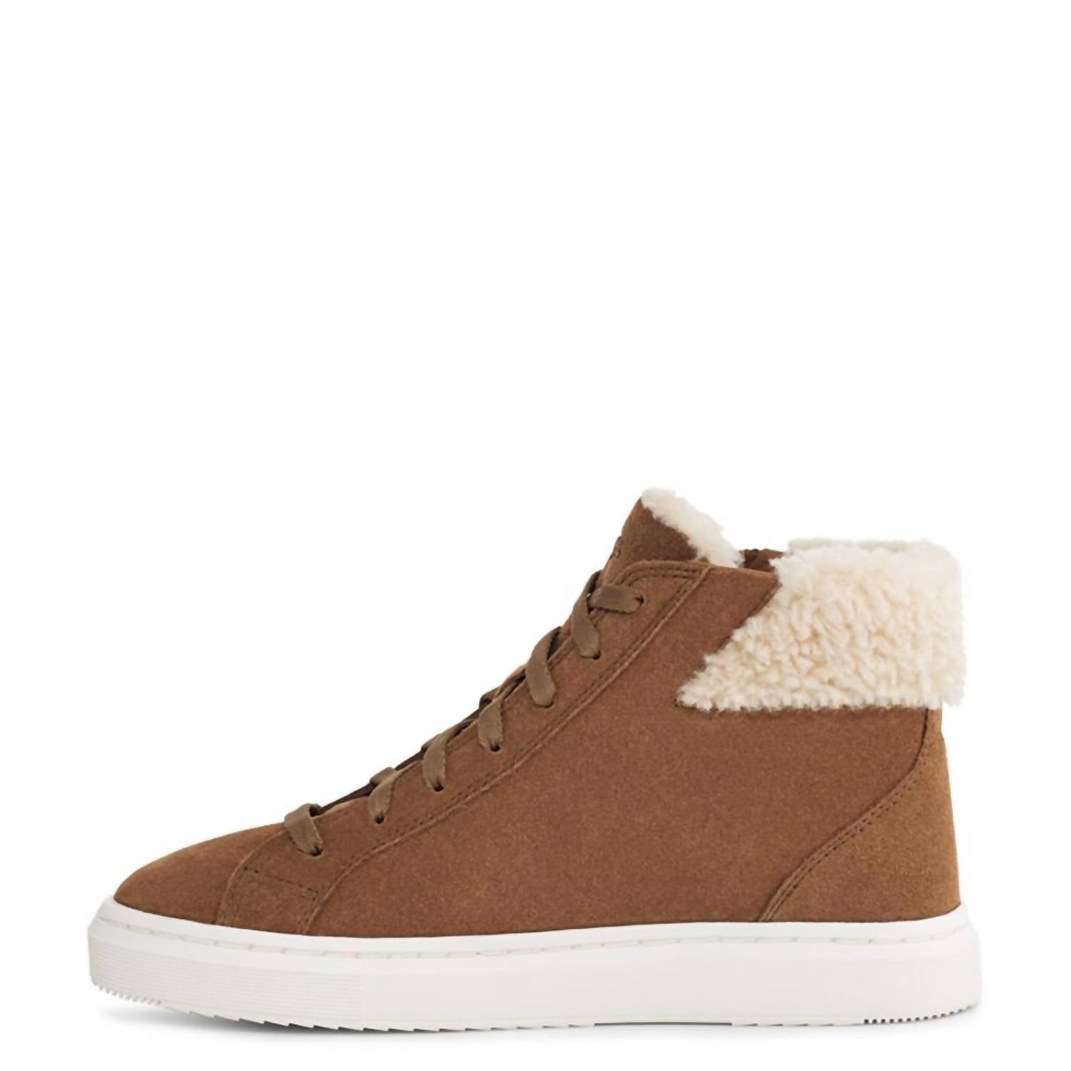 Women's Alameda Mid Zip Sneaker In Chestnut