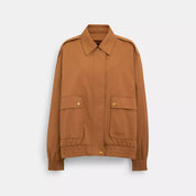 Coach Outlet Snap Front Harrington Bomber