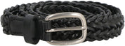 Golden Goose Houston Woven Leather Belt