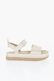 Ugg Leather Goldenstar Sandals With Touch-Strap Closure