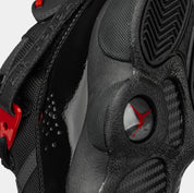 6 Rings Grade School Basketball Shoes (Black/Fire Red/Anthracite)