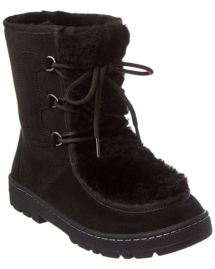 UGG Mukluk Revival Suede & Shearling Boot