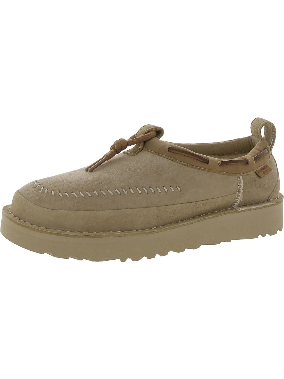 Tasman Crafted Regenerate Womens Suede Moccasin Slippers