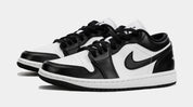 Air Jordan 1 Retro Low Panda Womens Lifestyle Shoes (Black/White)