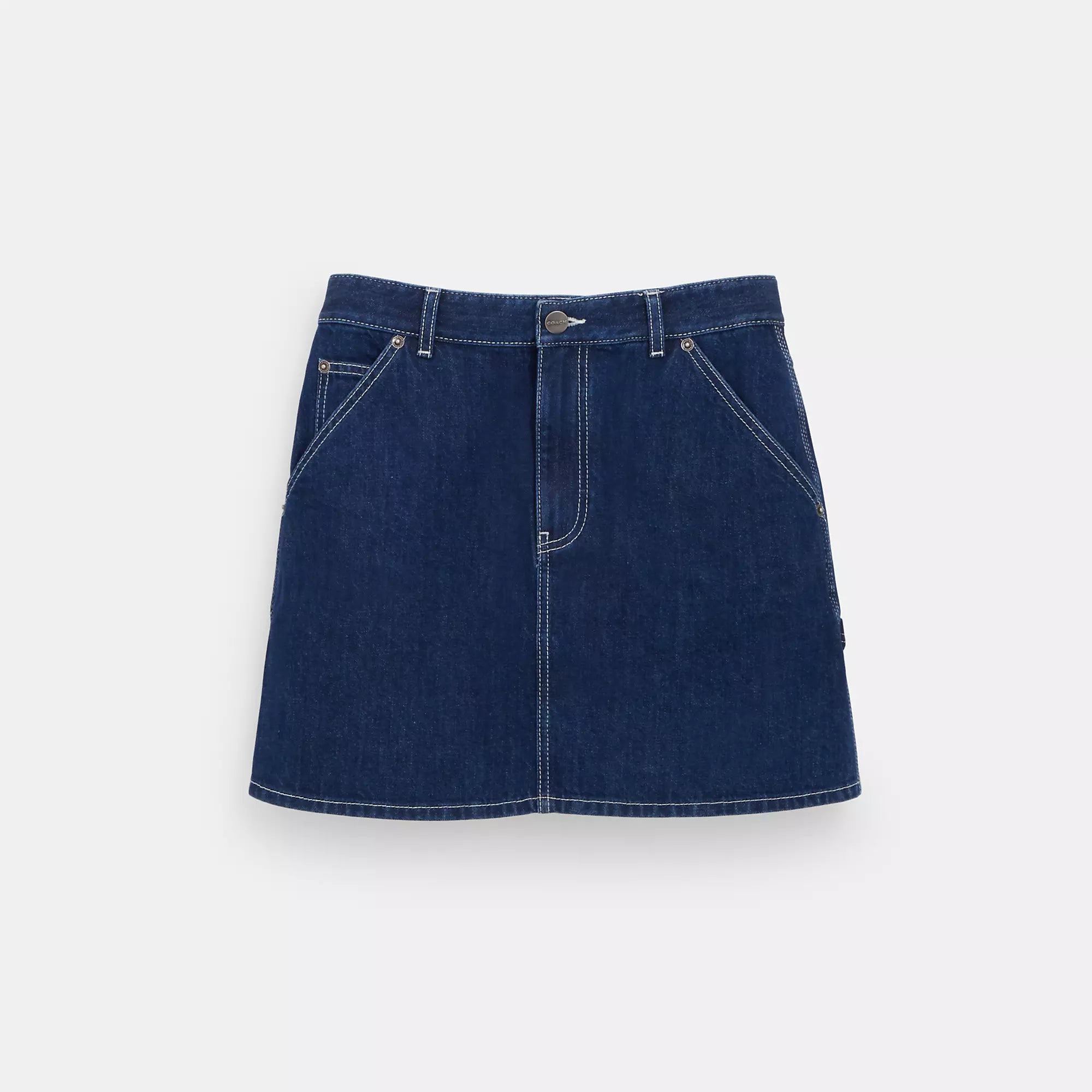 Coach Outlet Denim Utility Skirt