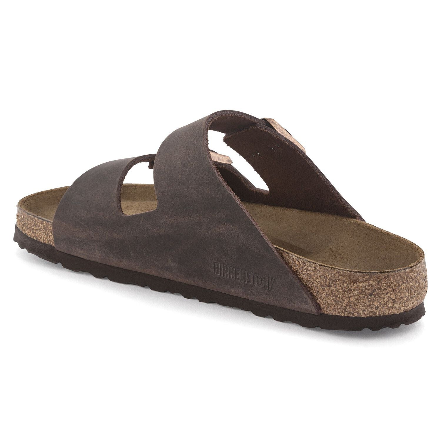 Birkenstock Arizona Oiled Leather Sandal in Habana