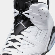 Air Jordan 6 Retro White & Black Mens Lifestyle Shoes (White/Black)