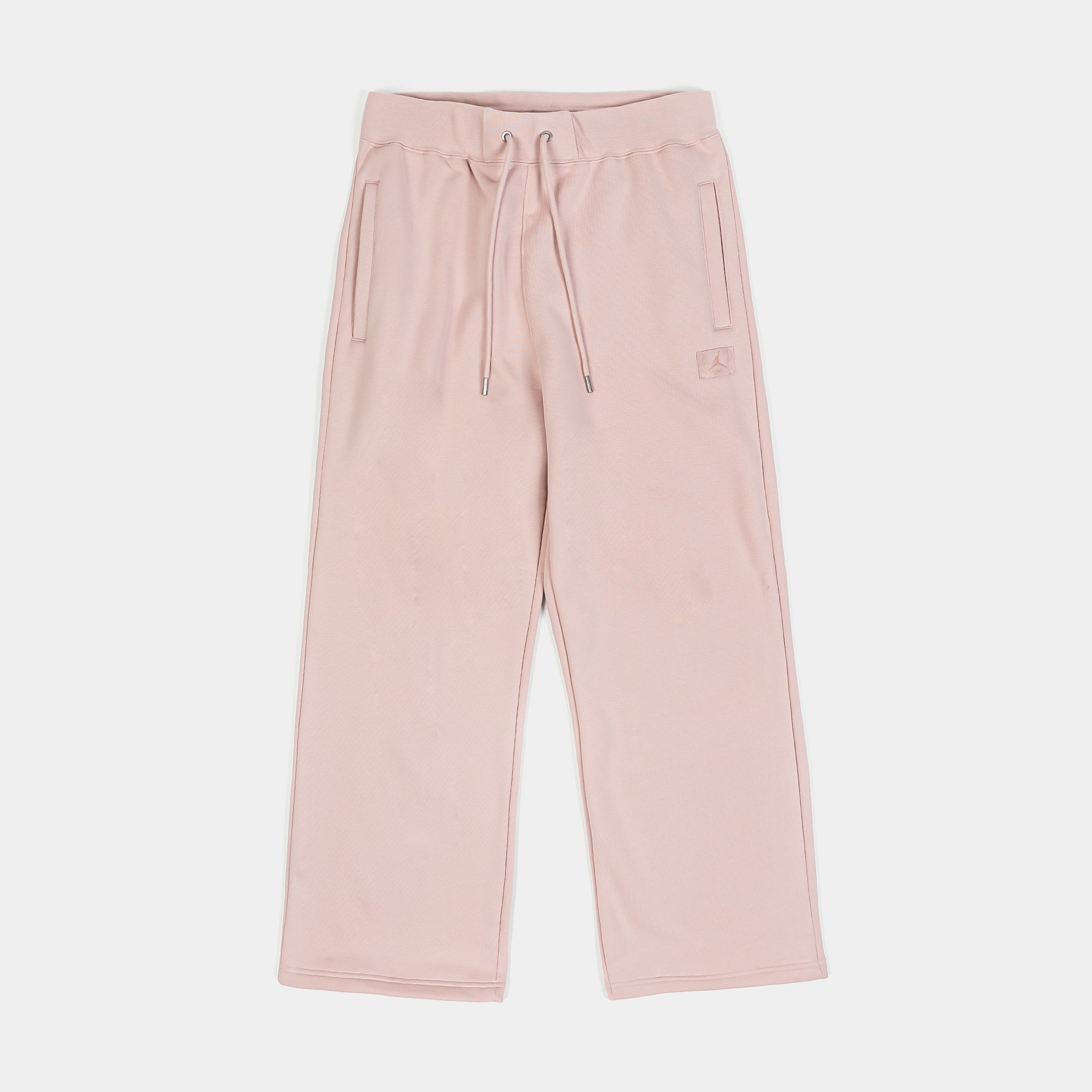 NSW Flight Fleece Open Hem Womens Pants (Pink/White)