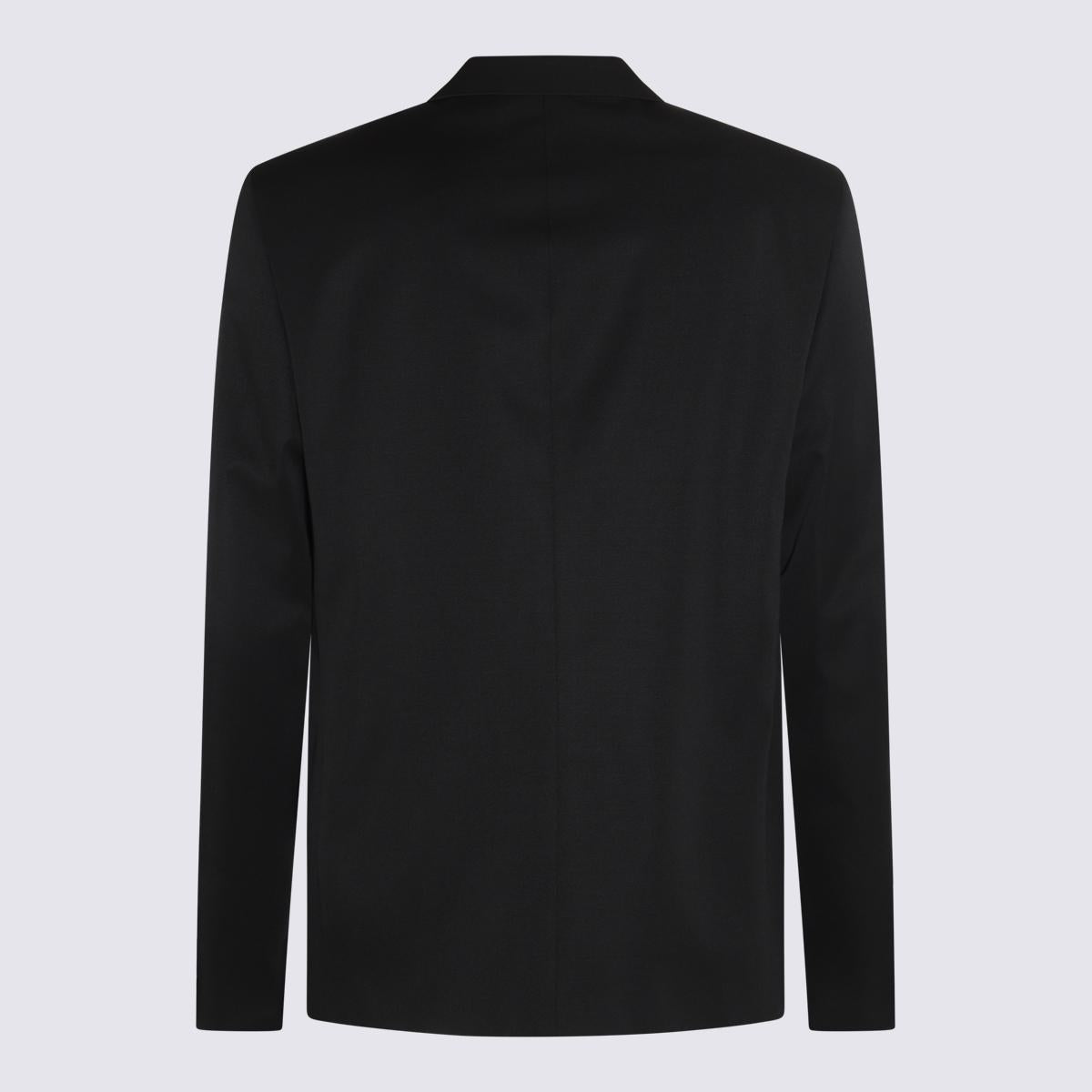 Off-White Black Wool Blazer