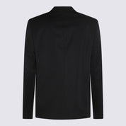 Off-White Black Wool Blazer