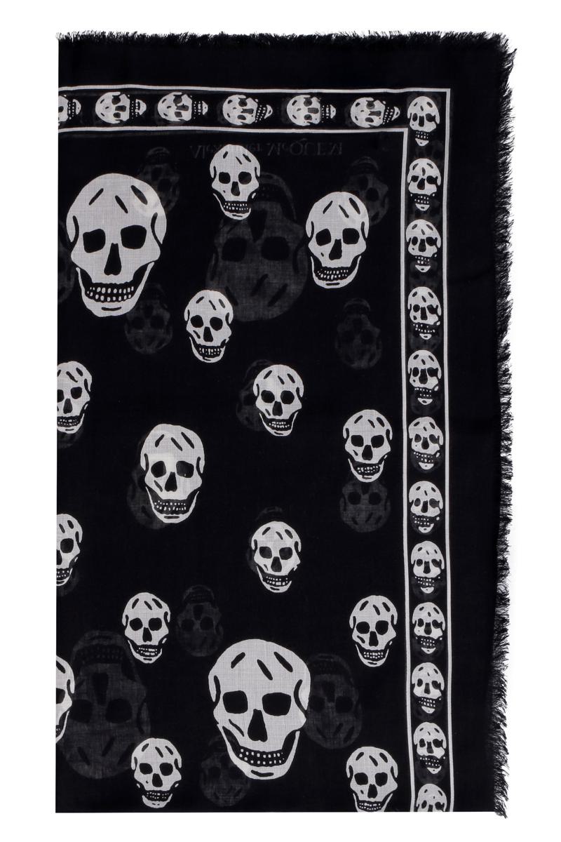 Alexander McQueen Skull Print Scarf