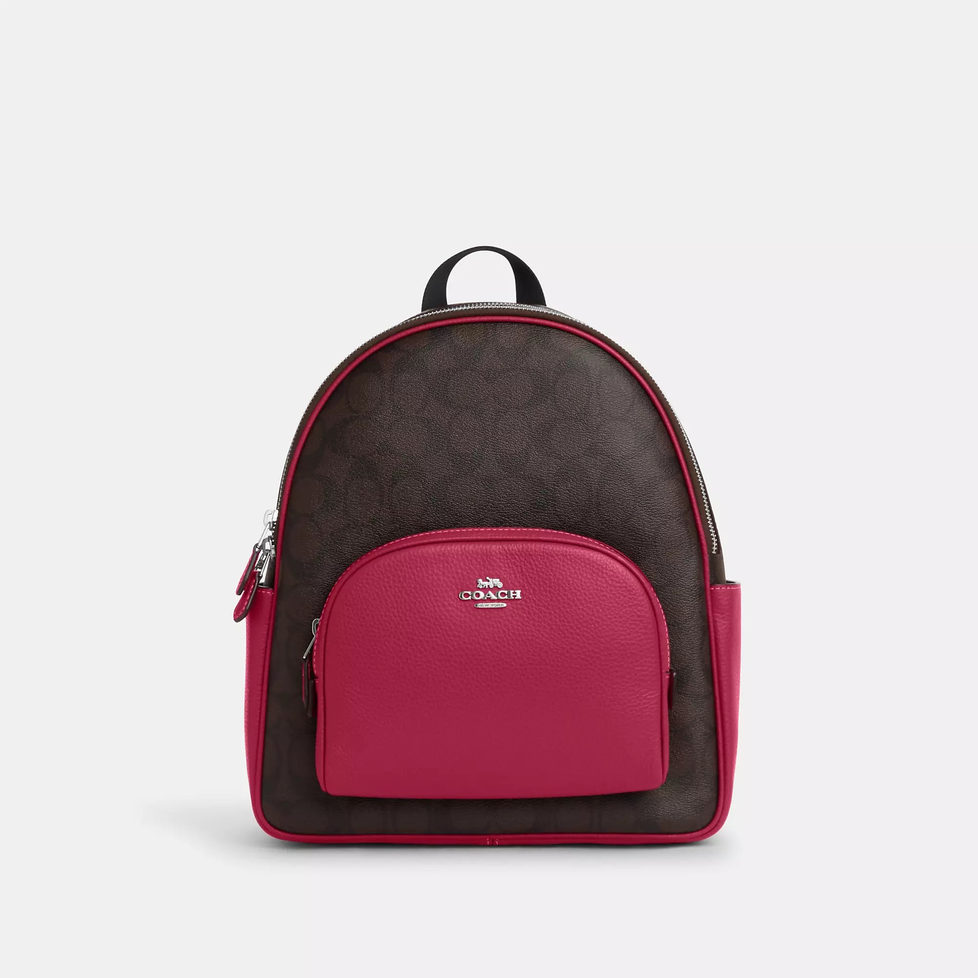 Coach Outlet Court Backpack In Signature Canvas