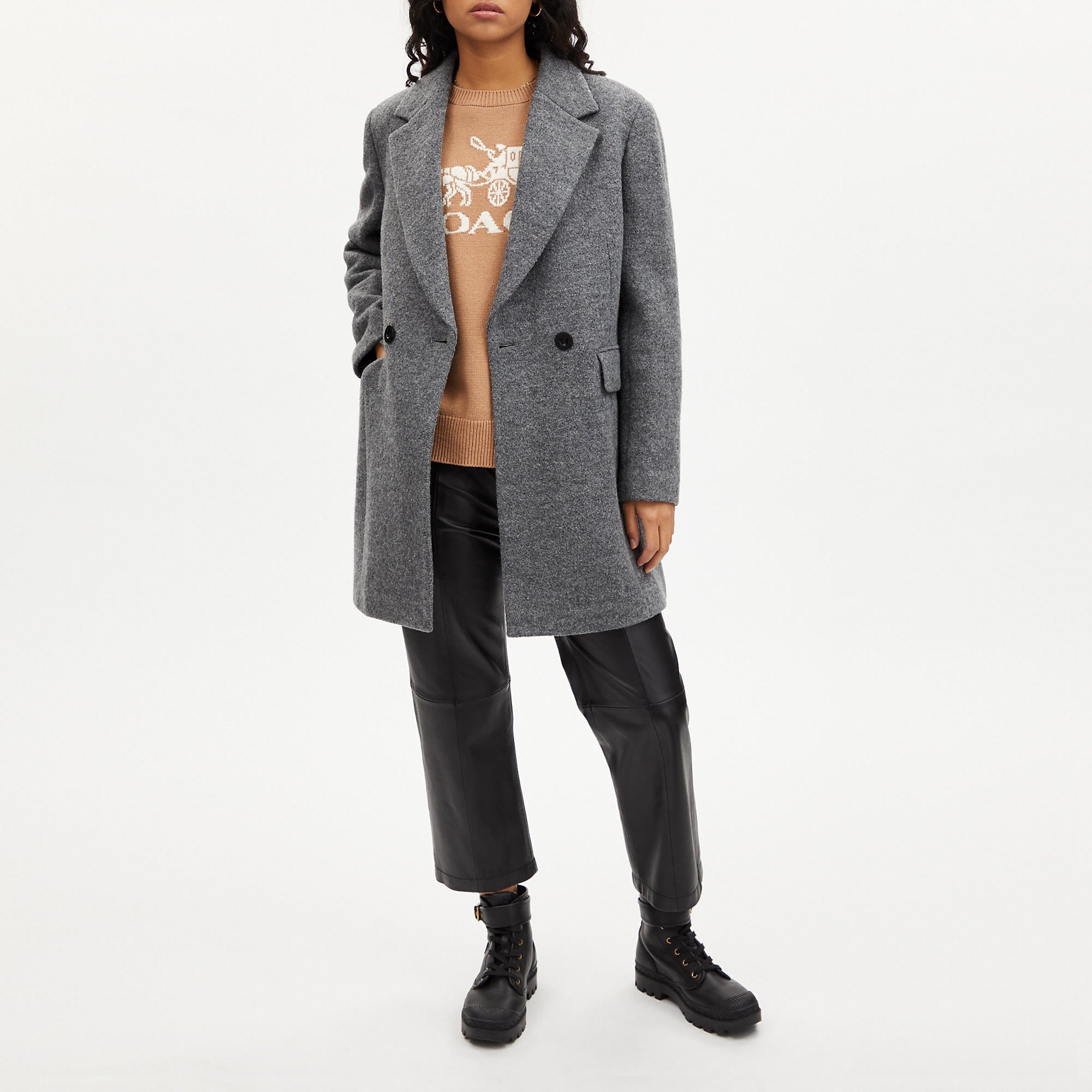 Coach Outlet Wool Chester Coat