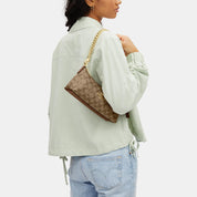 Coach Outlet Charlotte Shoulder Bag In Signature Canvas