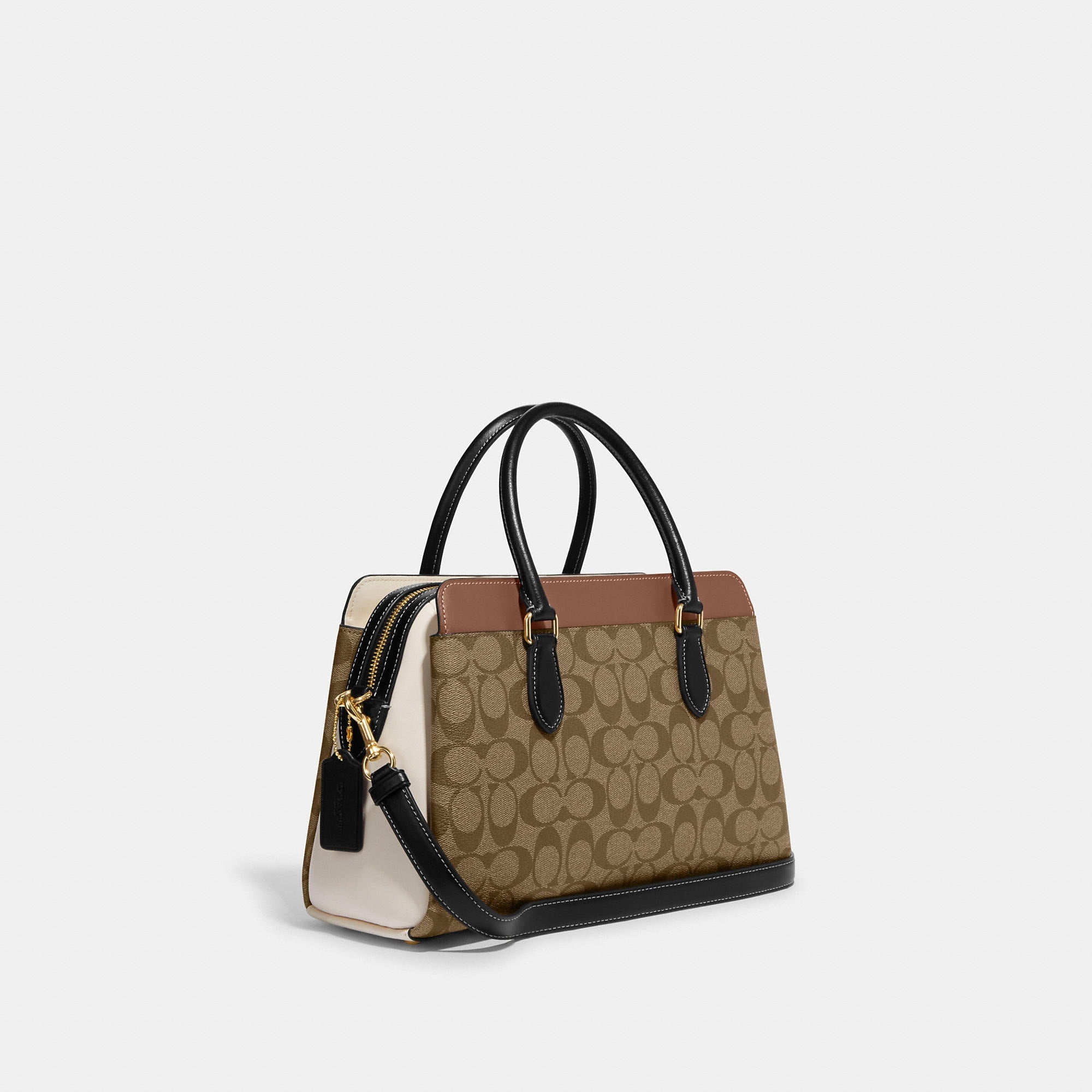 Coach Outlet Darcie Carryall In Colorblock Signature Canvas