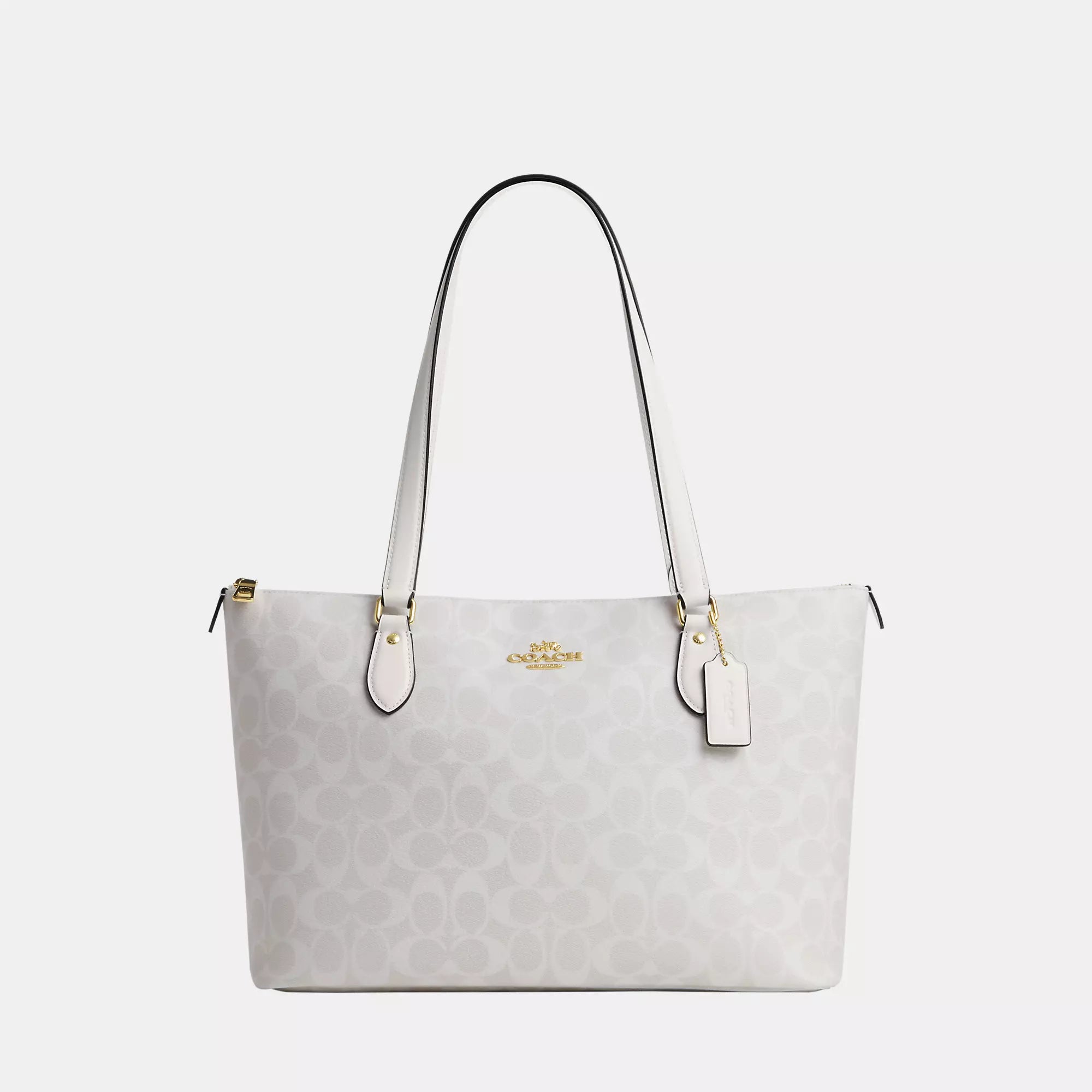 Coach Outlet Gallery Tote In Signature Canvas