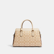 Coach Outlet Darcie Carryall In Blocked Signature Canvas