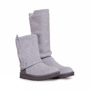 UGG Classic Cardy Cashmere Grey Boots