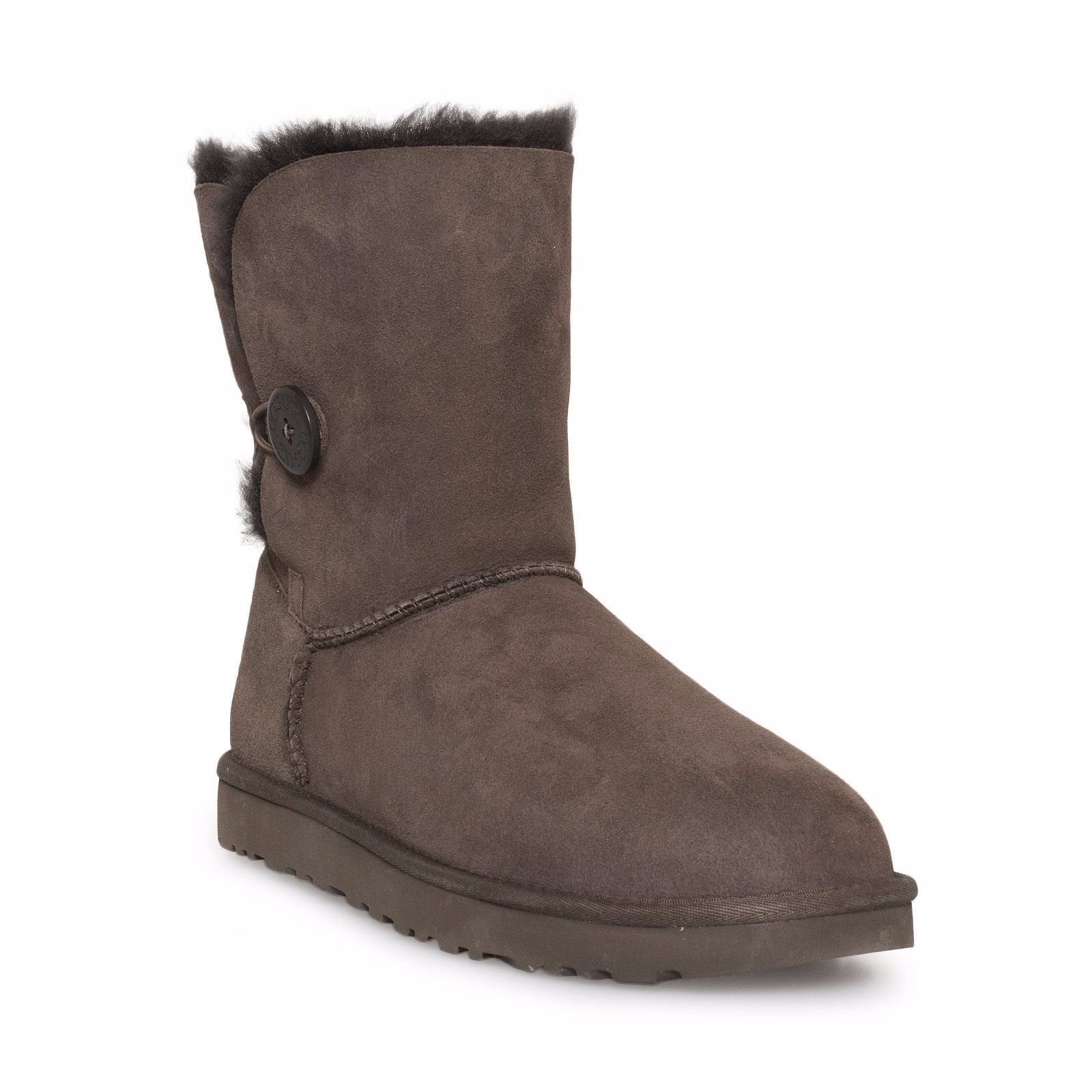 UGG Bailey Button II Chocolate Boots