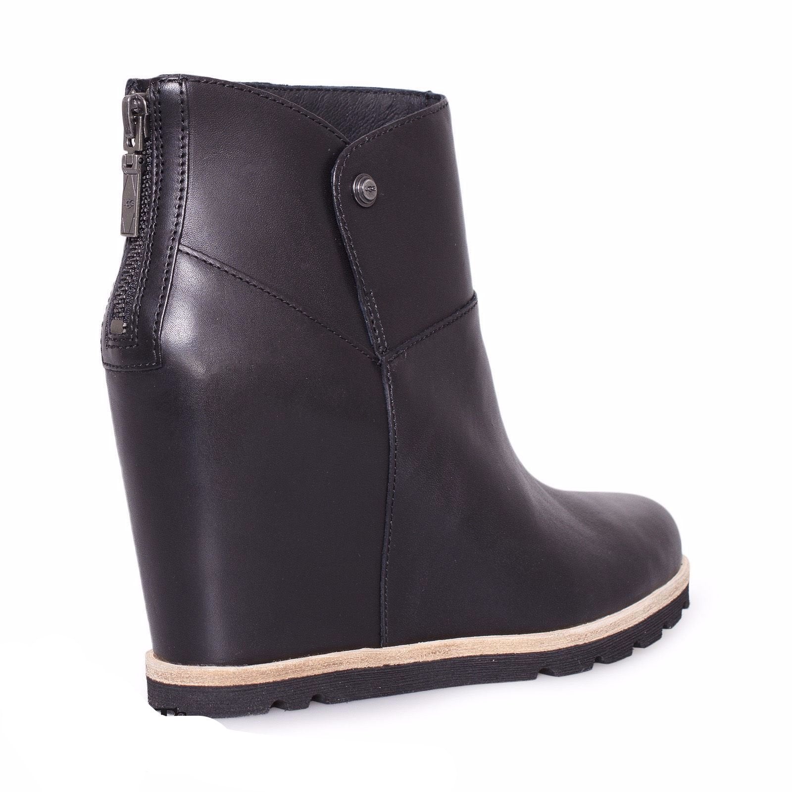 UGG Amal Black Boots