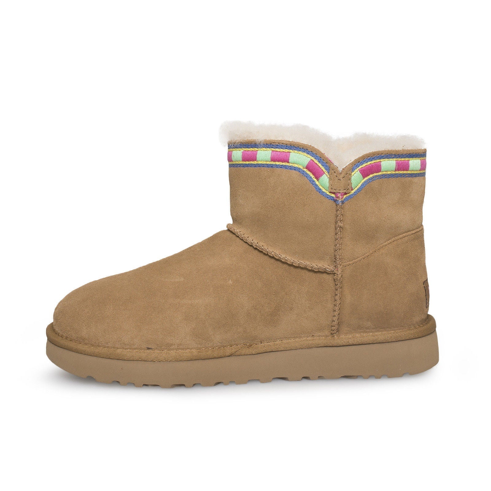 UGG Rosamaria Embroidery Horchata Boots