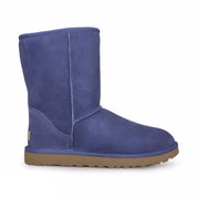 UGG Classic Short II Pajama Blue Boots