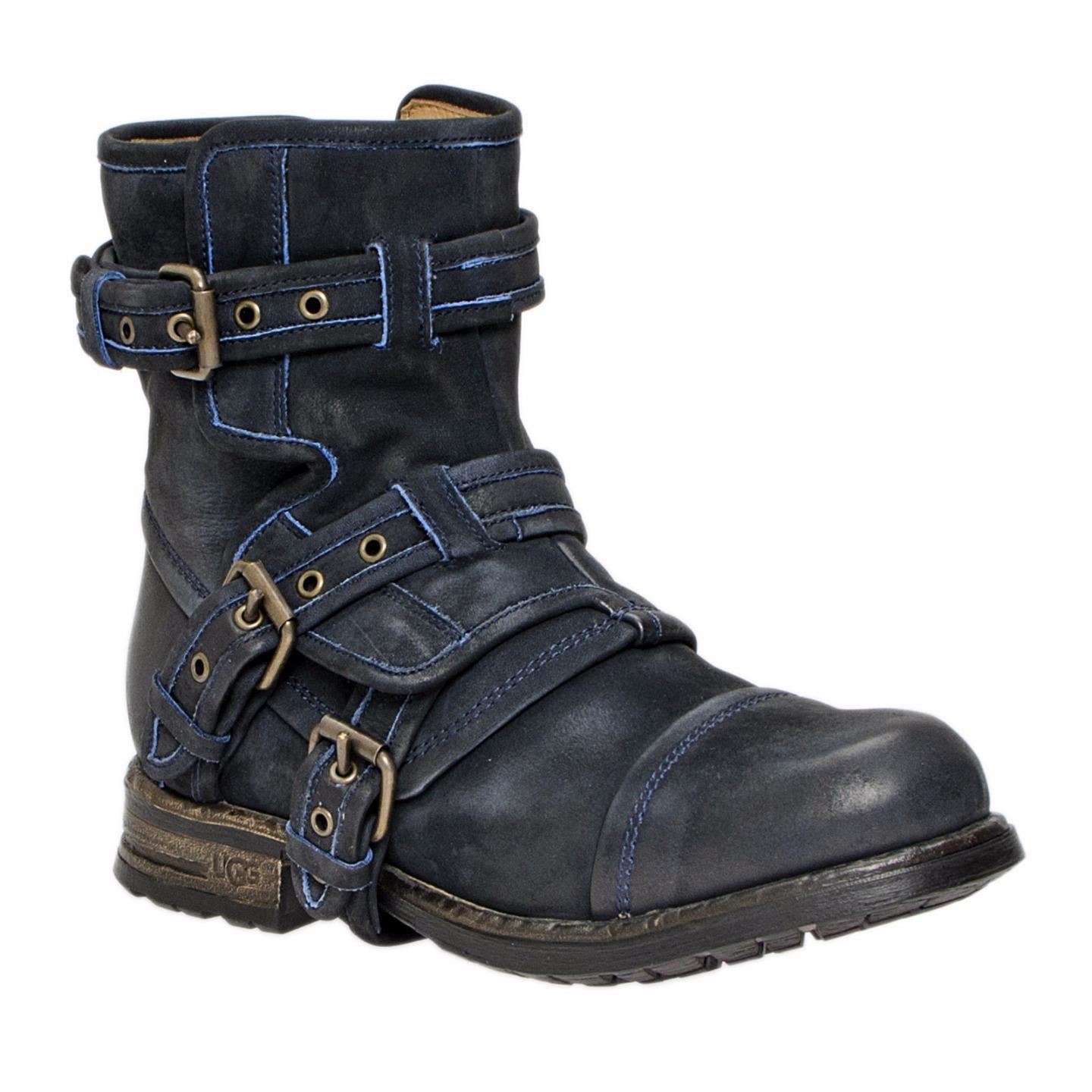 UGG Collection Elisabeta Blue Boots