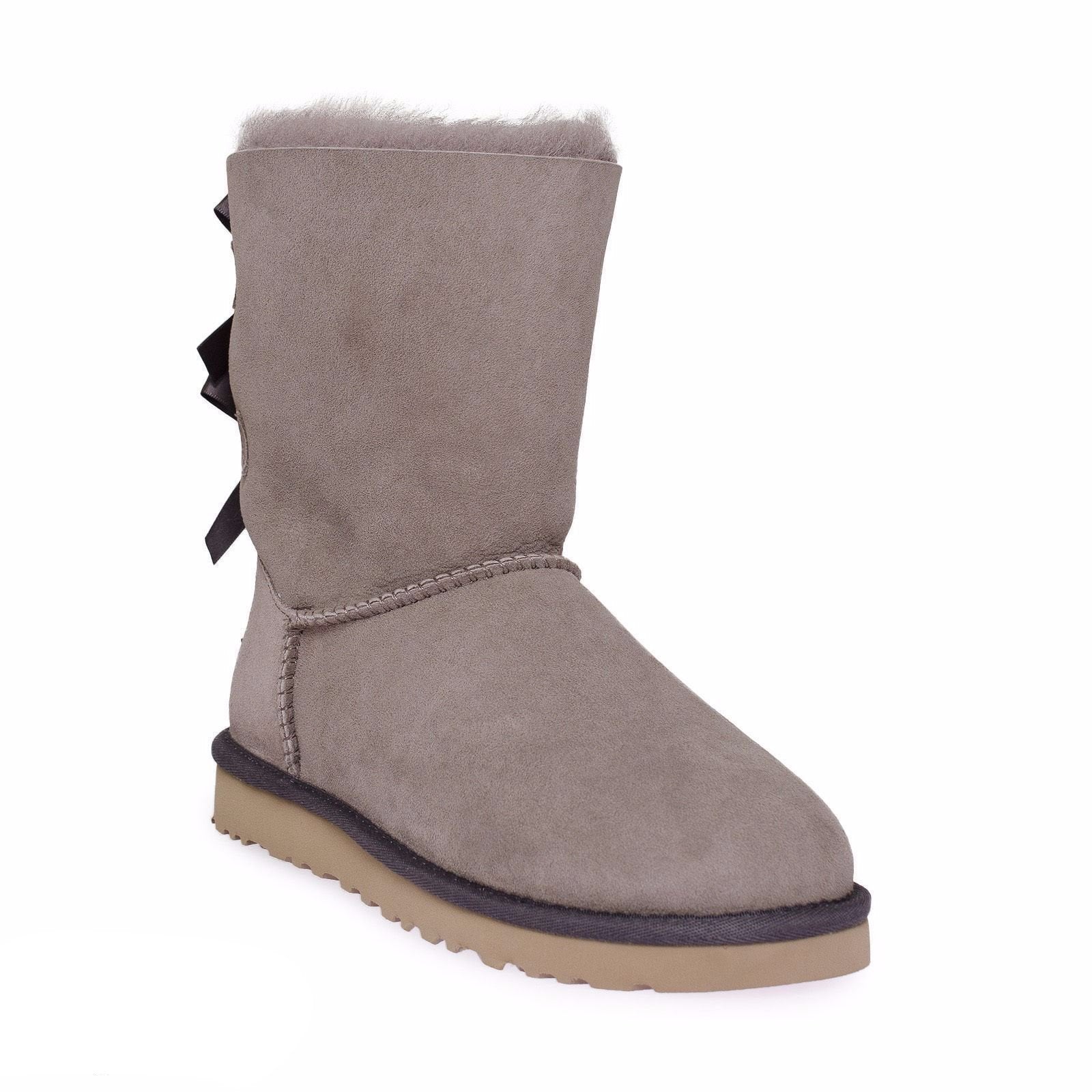 UGG Bailey Bow II Stormy Grey Boots