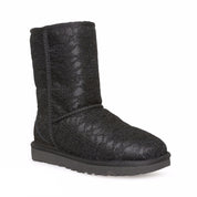 UGG Classic Short Antoinette Black Boots