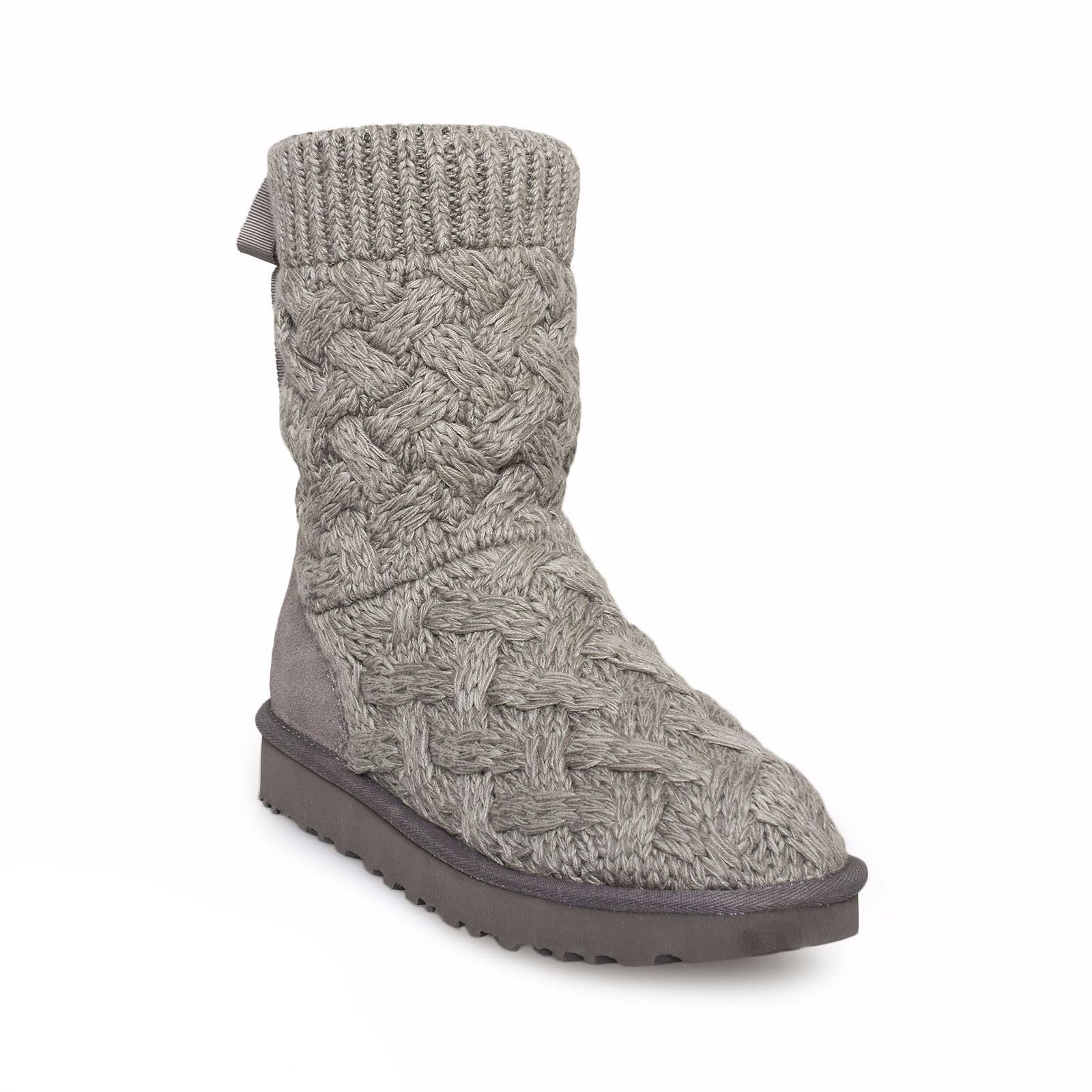 UGG Isla Heathered Charcoal Boots