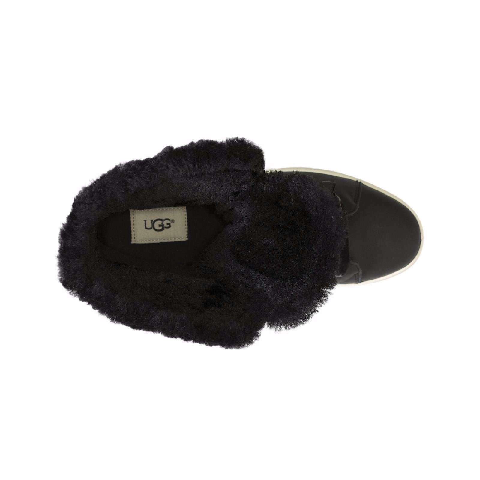 UGG Croft Exotic Velvet Black Sneakers