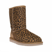 UGG Rosette Leopard Chestnut Boots