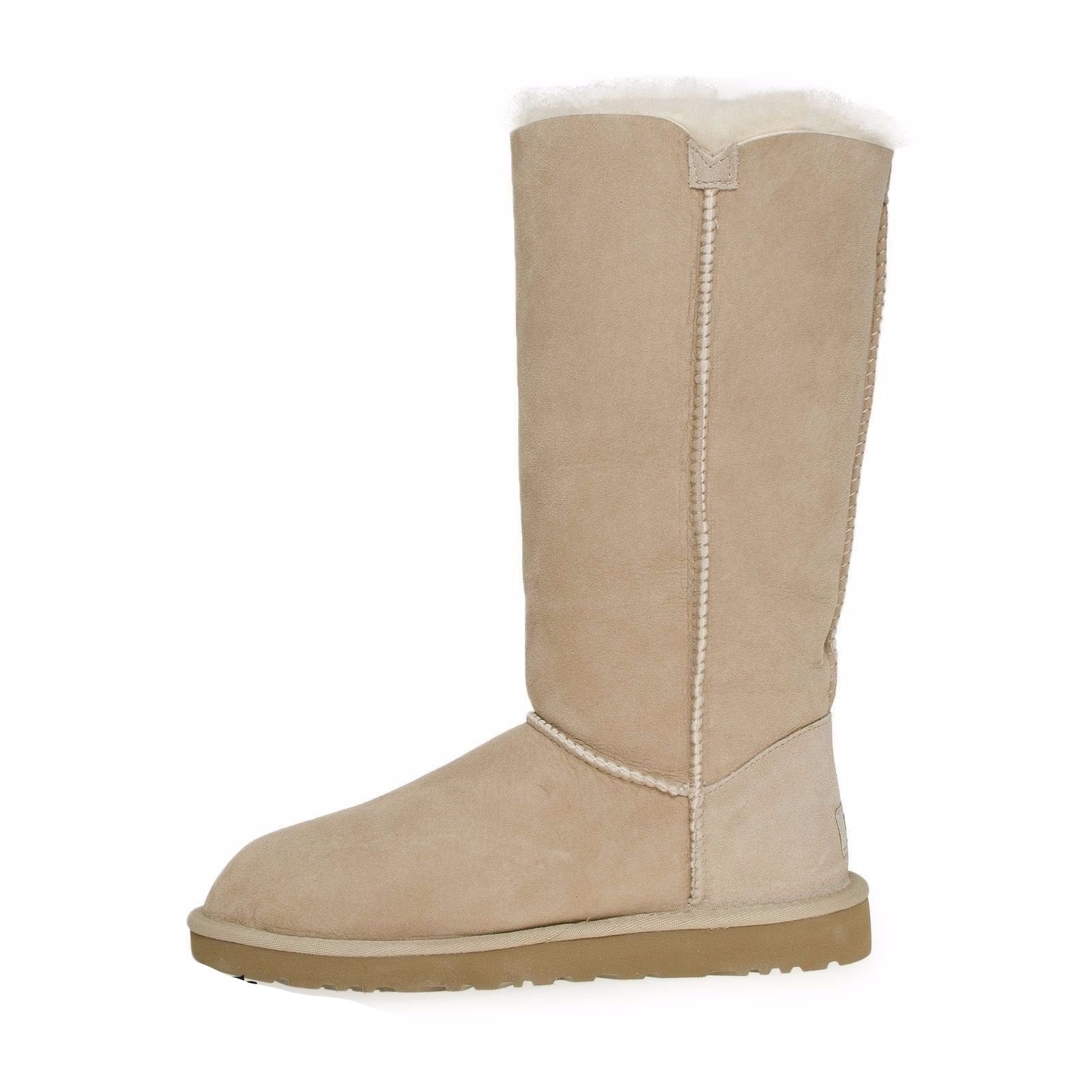 UGG Bailey Button Triplet Sand Boots