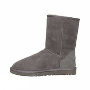 UGG Classic Short Grey Boots - Youth