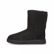 UGG Classic Short Weave Black Boots