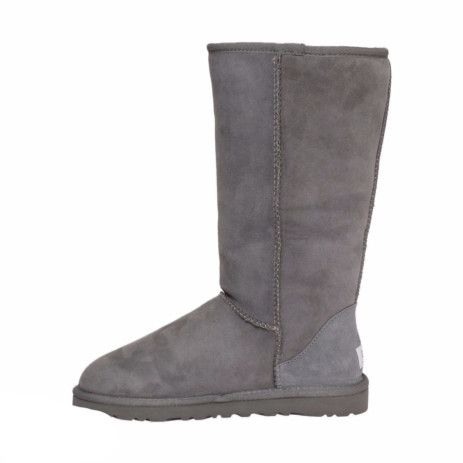 UGG Classic Tall Grey Boots - Women's