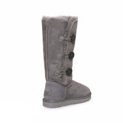 UGG Bailey Button Triplet II Grey Boots