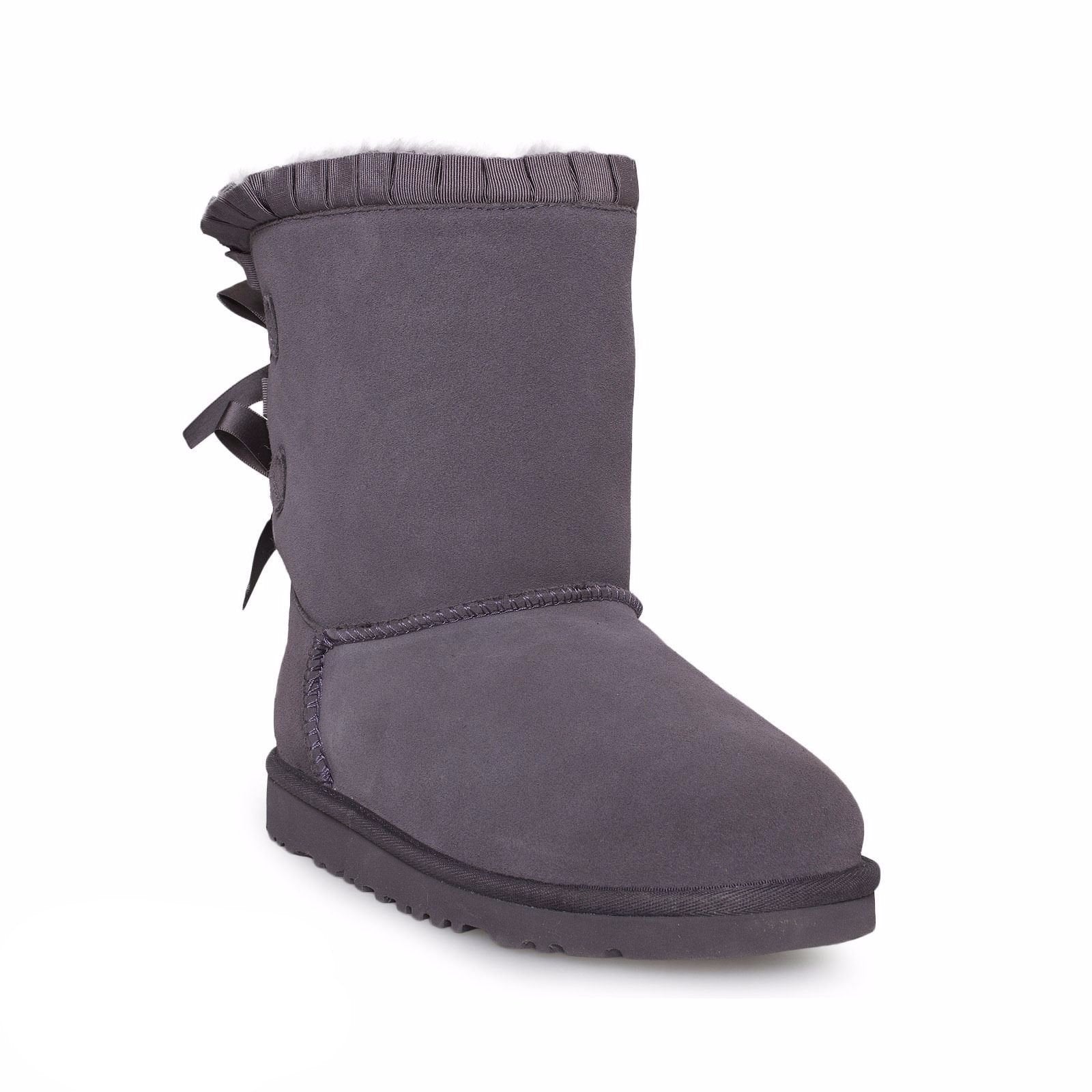 UGG Bailey Bow Ruffles Nightfall Boots