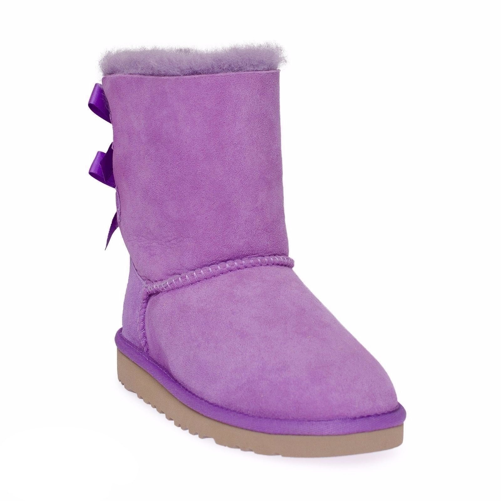 UGG Bailey Bow Electric Violet Boots