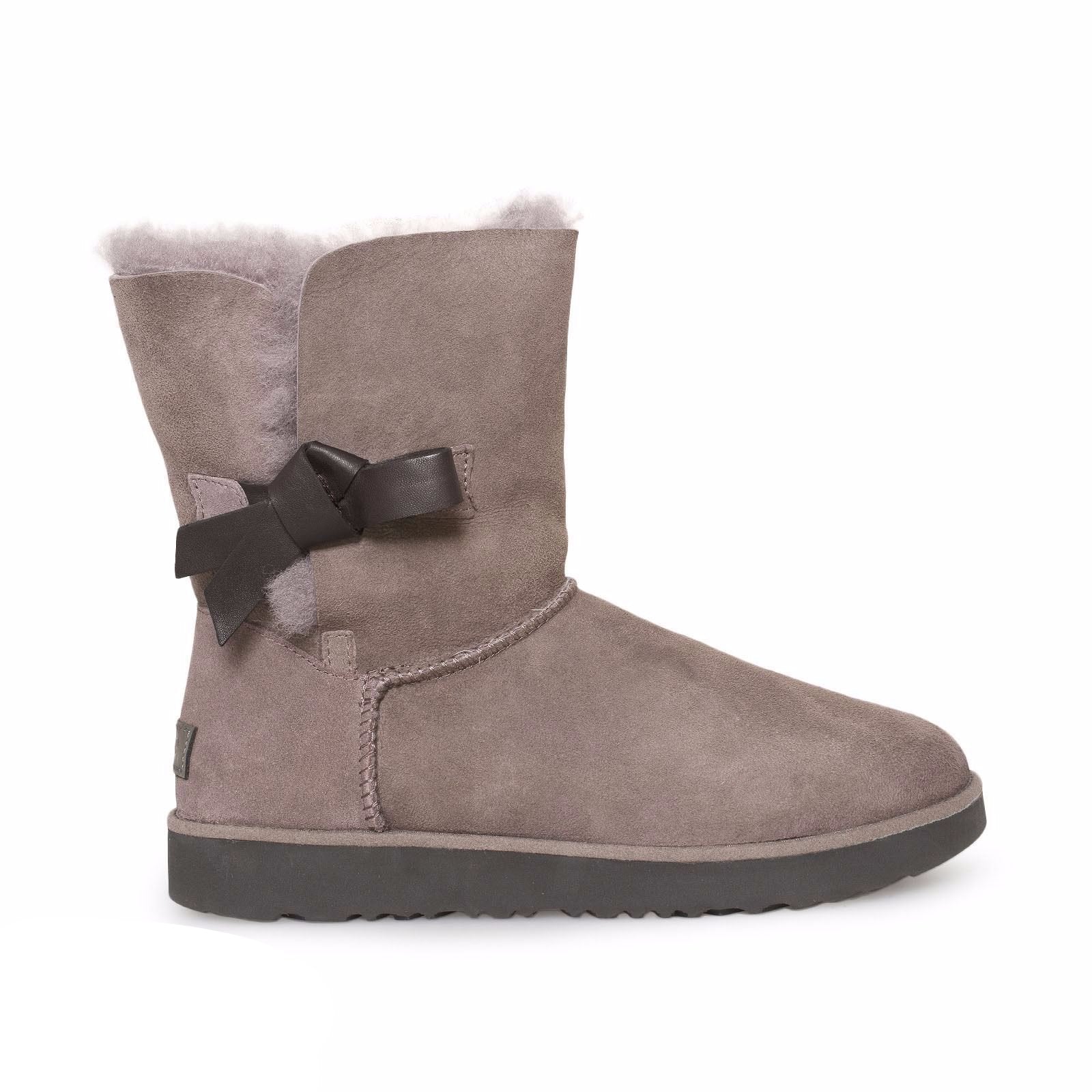 UGG Classic Knot Stormy Grey Boots