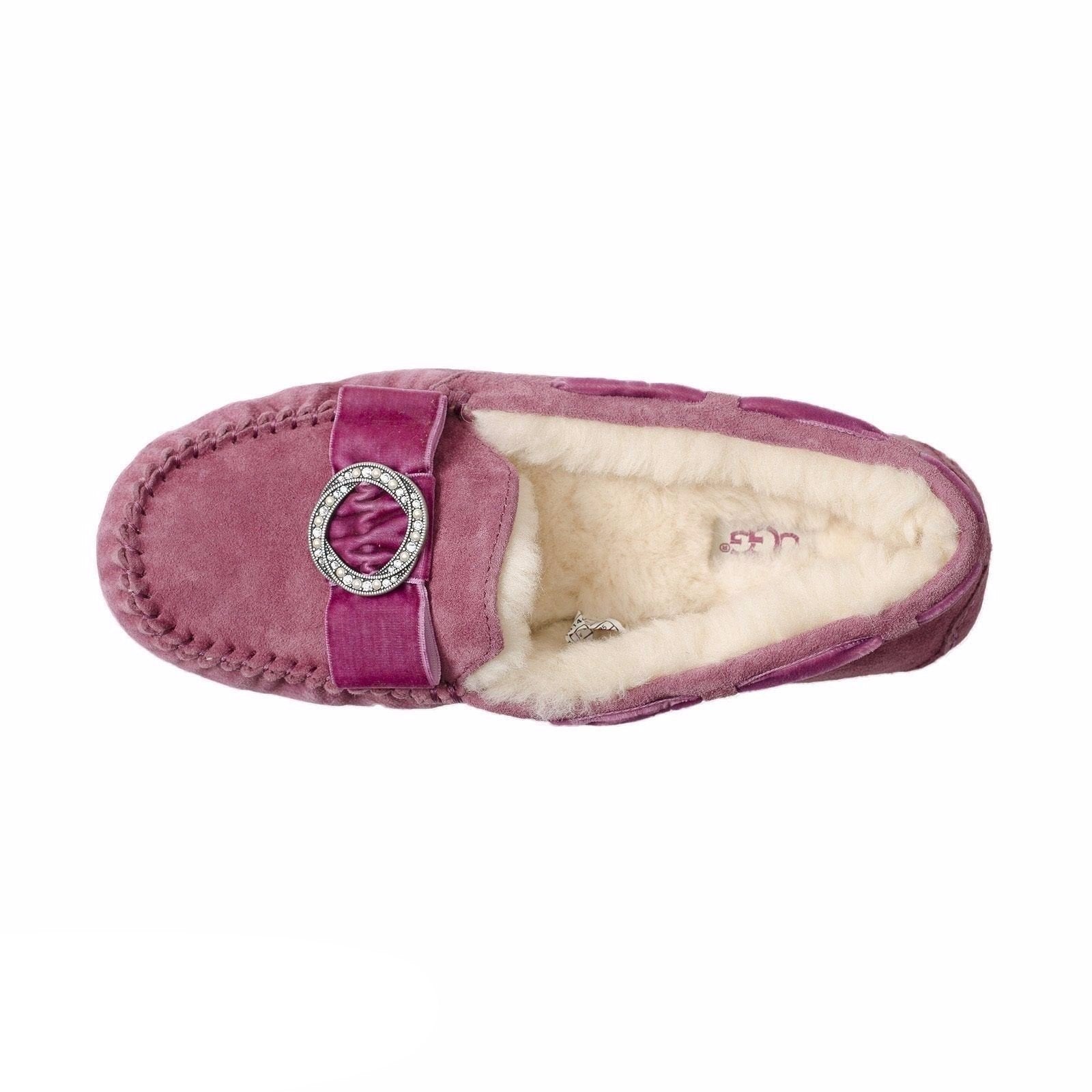 UGG Dakota Brooch Bougainvillea Slippers