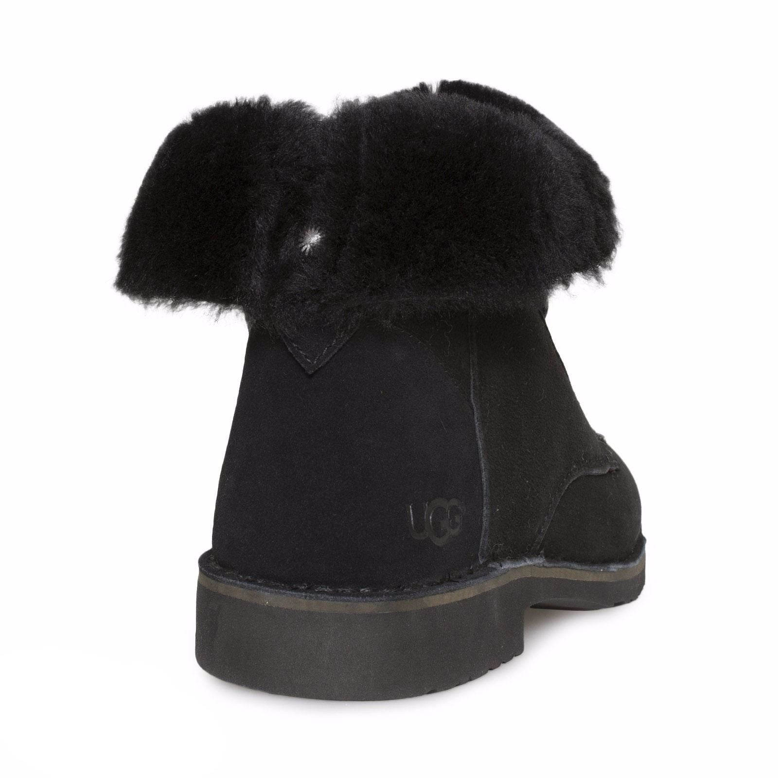 UGG Quincy Black Boots