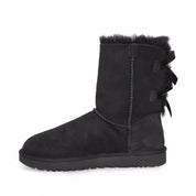 UGG Bailey Bow II Black Boots - Women's