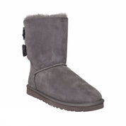 UGG Brigette Bow Gray Boots