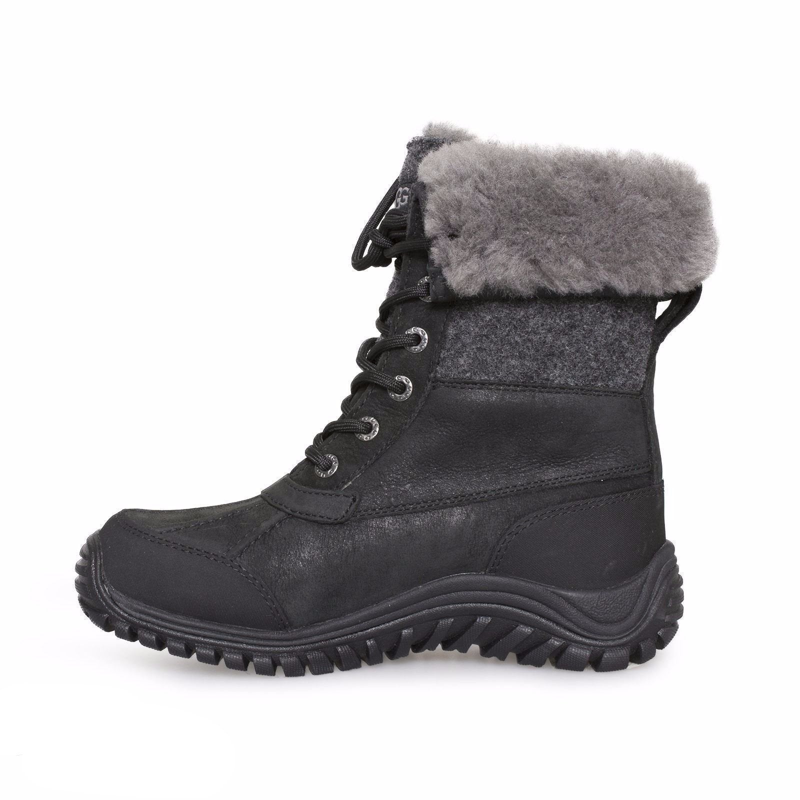 UGG Adirondack II Wool Black Boots