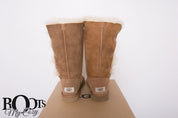 UGG Bailey Button Triplet Chestnut Boots