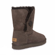 UGG Bailey Button II Chocolate Boots